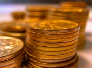 Stack of coins